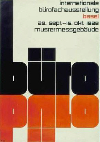 Theo Ballmer, “Burofachausstellung” (1928)