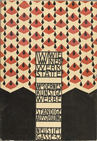 Josef Hoffmann, Original Design for Opening of Wiener Werkstätte Showroom (1905)