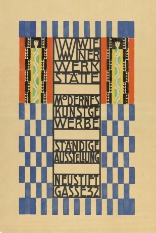 Koloman Moser, Original Design for Opening of Wiener Werkstätte Showroom (1905)